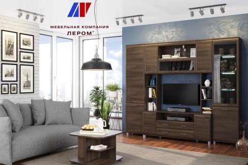 Модульная гостиная Мелисса 2 акация молдау