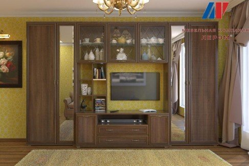 Модульная гостиная Карина 6 акация молдау